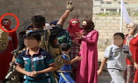 فرار فرمانده داعش با لباس زنانه! +عکس