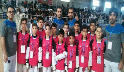 درخشش تیم شهید بریری در  لیگ تکواندو خردسالان مازندران