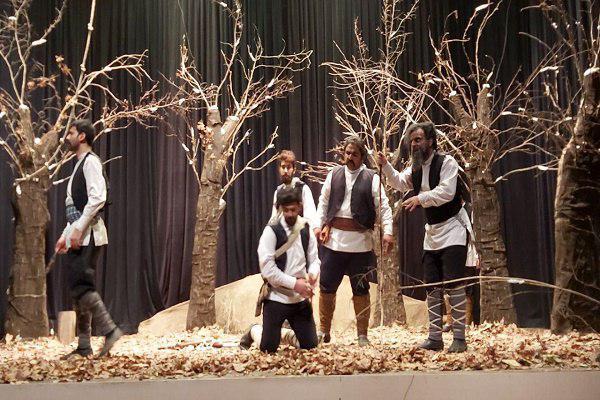 هراس نمایشی برگرفته از آیین های بومی محلی در ساری