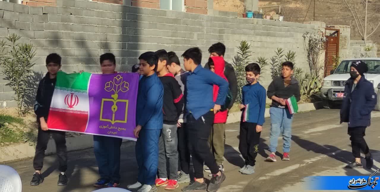 افتتاح طرح هادی روستای زرندین سفلی در نکا در فجر ۴۴