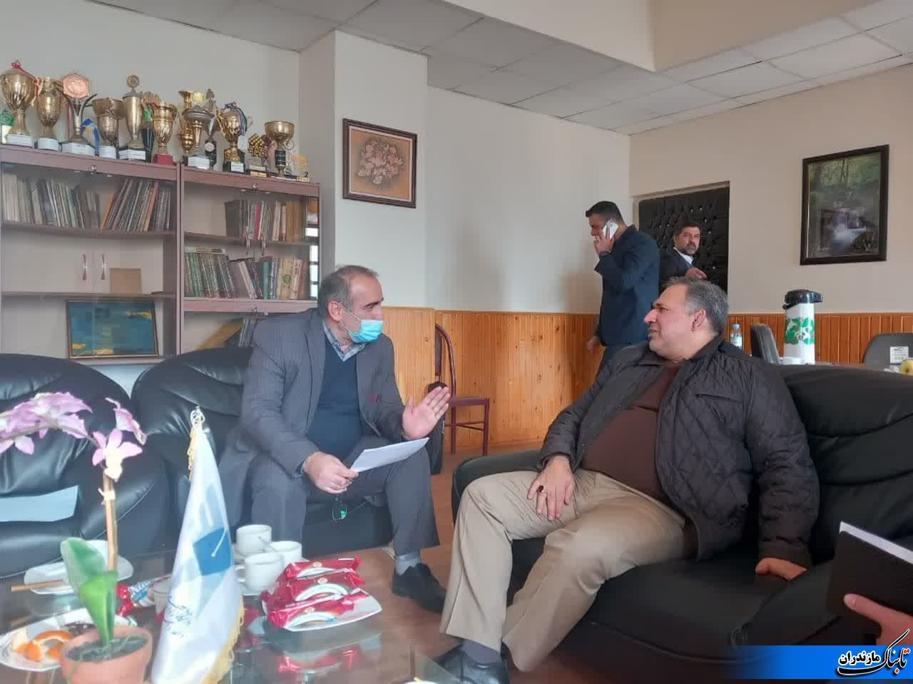 دیدار رییس دانشگاه مازندران با رییس کمیسیون تلفیق بودجه ۱۴۰۲