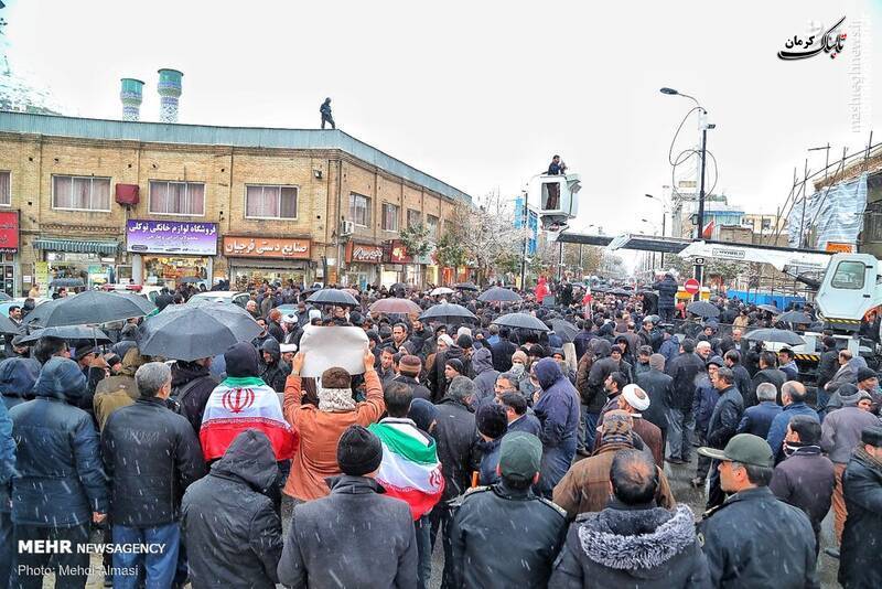 قیام مردم علیه اشرار ؛ راهپیمایی محکومیت آشوبگران