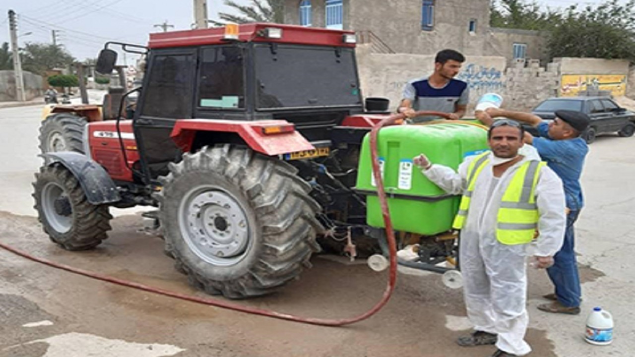 ساکنان روستای کره بند از نظر علائم کرونا غربالگری شدند