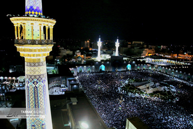 مراسم احیاء شب بیست سوم ماه مبارک رمضان